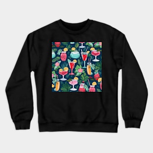 Summer Cocktails Crewneck Sweatshirt